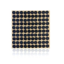 100Pcs Felt Cabinet Door Bumpers Pads Quiet Round Rubber Feet Non Slip Silico...