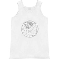 'Roast Dinner Plate' Adult Vest / Tank Top AV048007 
