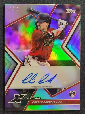 2023 Topps Xpectations Auto Autograph /99 Corbin Carroll RC #XA-CC