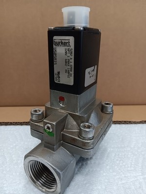 burkert 5282 a 1 epdm aa npt 1 pmax 140psi 120v 60hz 8w made in Germany 
