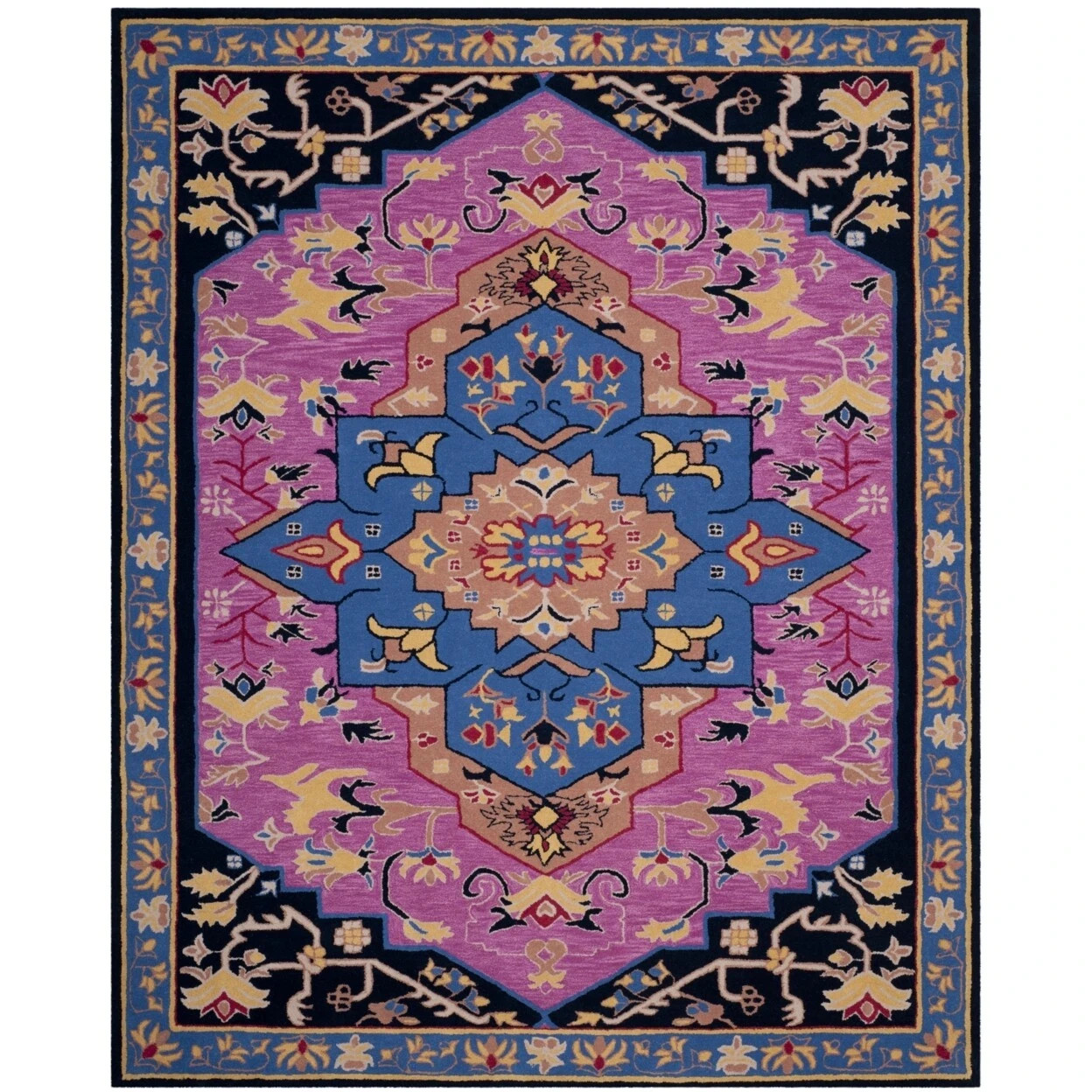5x8 New Modern Hand Tufted Rug Handmade Design  Area Rug