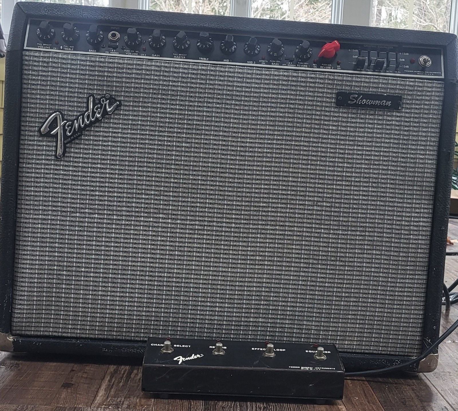 Vintage Fender Showman U S.A Amp 112, 1983-1985.