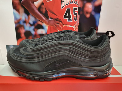 Nike Air Max 97 Schwarz Herren UK 12 EUR 47,5 (BQ4567 001)