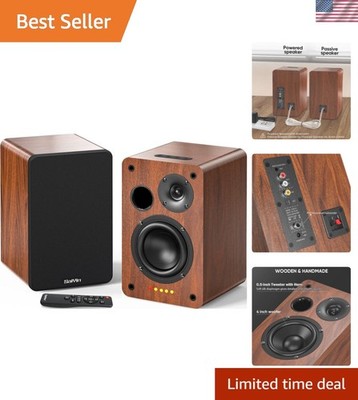 Elegantly Crafted Bluetooth Speakers with Optical Input & 80W Output Power