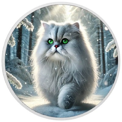 Regal Prowl: Majesty in the Snow 1oz Coin