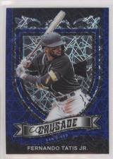 2021 Panini Chronicles Crusade Blue Velocity Prizm Fernando Tatis Jr #5 k6j