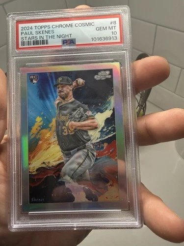 2024 Topps Cosmic Chrome - Stars in the Night Paul Skenes #STN-8 (RC) PSA 10 GEM