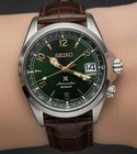 Seiko Prospex Alpinist JDM Automatic 200m Green Dial Date Brown Leather Strap — photo 4