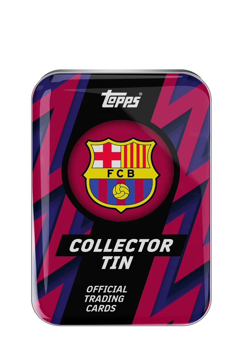2025-26 Topps FC Barcelona Soccer Collector Tin | eBay