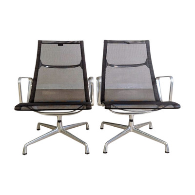 9x Original Vitra EA 115 Sessel Charles & Ray Eames Netz Mesh