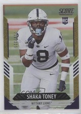 2021 Score Rookies Dots Gold 210/225 Shaka Toney #396 n1u