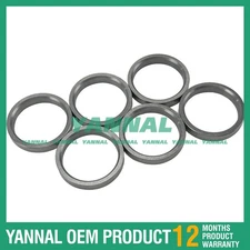 New 6 pcs Exhaust Valve Seat for Toyota 1HZ Engine Engine Spare Parts
