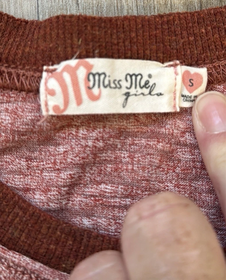 Camiseta Miss Me Girls Estrás Manga Larga Manga Larga Talla SML Foto 4 de 4