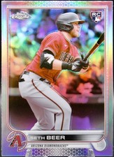 2022 Topps Chrome - #186 - Refractor - Seth Beer - Arizona Diamondbacks