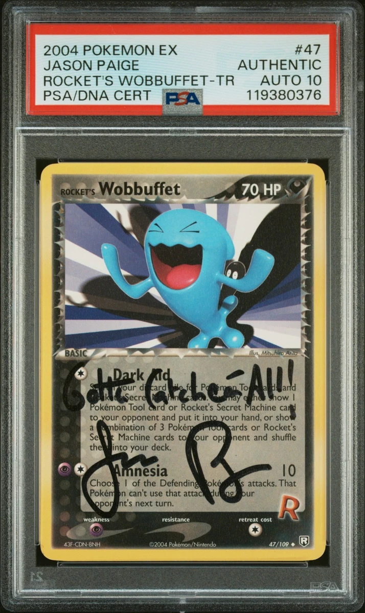 Rocket's Wobbuffet Pokémon TCG Cards for sale | eBay