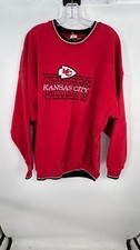 Legends Mens Red Kansas City Chiefs Football-NFL Pullover Sweatshirt Size XL