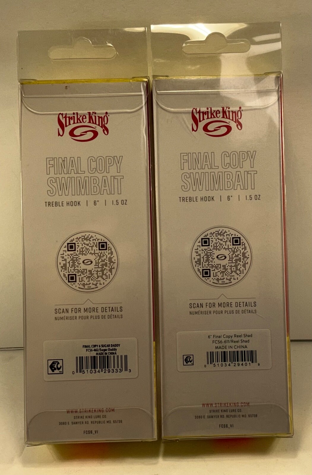 Strike King Final Copy Lures 6" 1.5 oz - Image 2