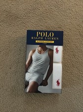 XL Polo Ralph Lauren Men's Undershirt 2-Pack Tank Supreme Comfort Classic Fit