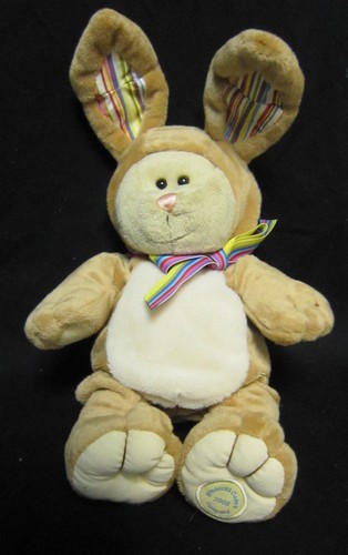 Starbucks 2008 Peluche Brown Bunny Rabbit Bearista Bearista Edición 75 - Imagen 1 de 6