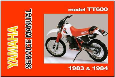 YAMAHA Workshop Manual TT600 1983 1984 Maintenance Service Repair