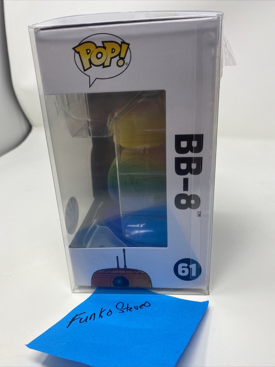 Funko Pop! Star Wars BB-8 #61 Pride Rainbow Funko Exclusive In