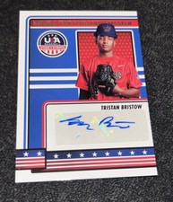 2023 USA Stars & Stripes TRISTAN BRISTOW Auto Rookie  AUTOGRAPH