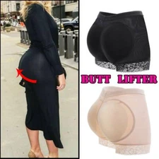 Fajas Colombianas Shaper Padded Shorts Levanta Cola Butt Lifter Push Up Panty