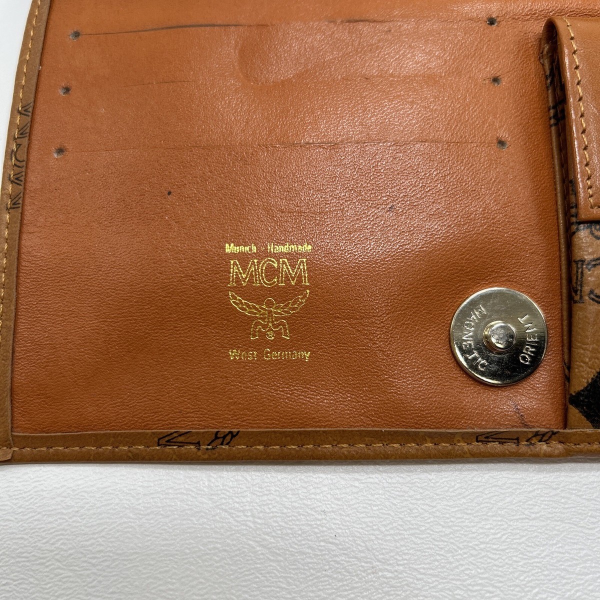 Vintage MCM Women's Wallet Michael Cromer Munich Made in West