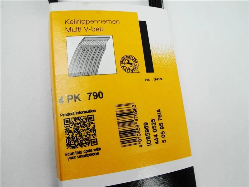 Keilrippenriemen Keilriemen CONTI 4PK790 SMART 0.6 0.7 0,6l 0,7l Riemen Lima