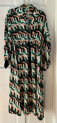 Women s ODEEH Silk Shirt Dress - EU 38 US Small / Medium