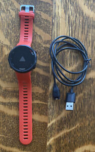 Garmin Forerunner 45 GPS Running Watch (Black/Red)