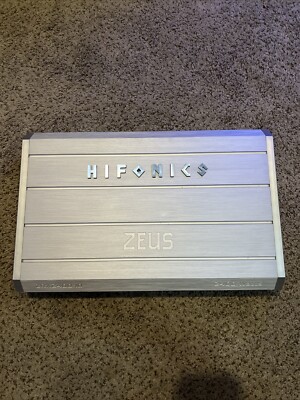 Hifonics Zeus 2400 Zrx2400.1d No Sound