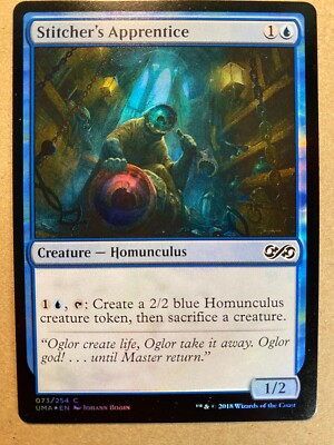 MTG 1x FOIL Stitcher's Apprentice Ultimate Masters Magic the Gathering x1 NM