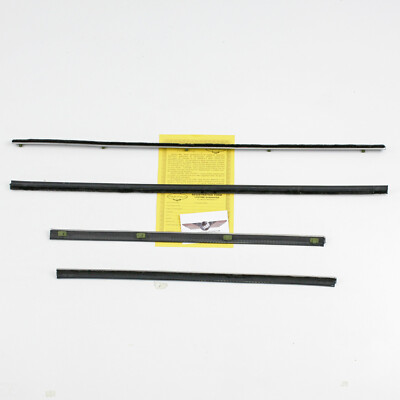62 Plymouth Valiant Fuzzies Feltkit Weatherstrip Fensterschachtleisten Dichtung