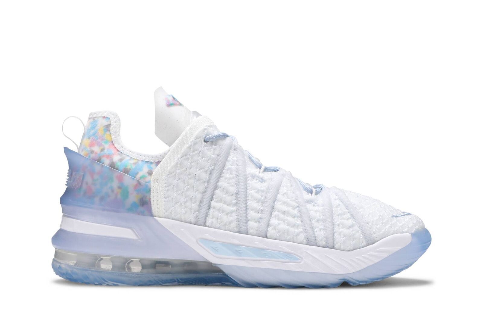 Детская обувь Nike LeBron 18 NRG GS синего оттенка CT4677-400