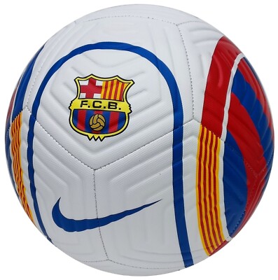 Nike FC Barcelona Barca Fußball Academy FCB Ball Laliga Lewandowski, Messi, Gr.5