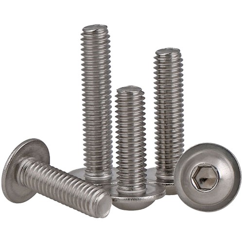 M2 M2.5 A2 Stainless Steel Flanged Button Head Allen Hex Socket Cap Screws Bolts - Picture 3 of 12