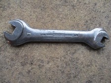 WILLIAMS WRENCH DBL OPEN END WRENCH #529 7/16" X 3/8" WRENCH MADE IN THE USA