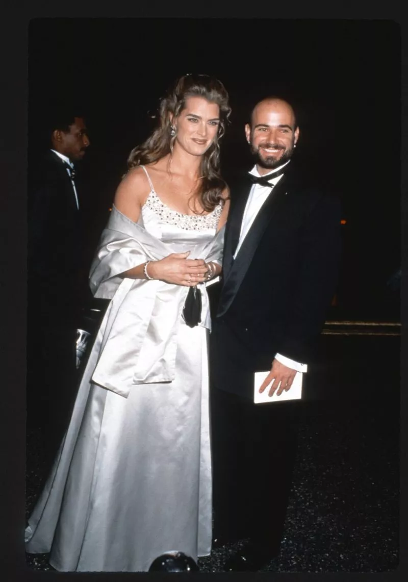 Andre Agassi Brooke Shields Wedding Photos