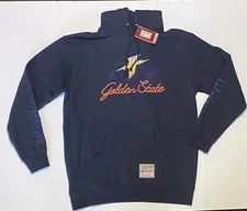 Mitchell & Ness Hardwood Classics Warriors Men’s Hoodie Size Large NWT