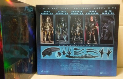 HOT TOYS MMS029 AVP Alien VS. Predator Alien Warrior Brown Version