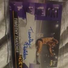 2021 Topps WWE NXT - We Are NXT Auto Purple #A-TT Timothy Thatcher /75 (AU, RC)