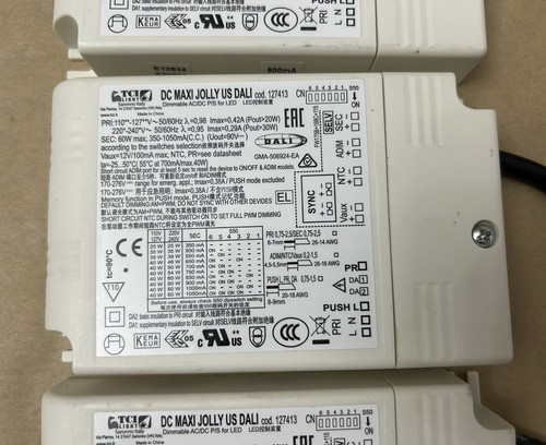 TCI 127413 -TCI MAXIJOLLY US DALI 60W LED Driver X6 + 6X LED Downlighters Joblot - Picture 11 of 17