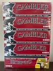 Gambler Regular King Size RYO Cigarette Tubes - 5 Boxes ~Ships In Box
