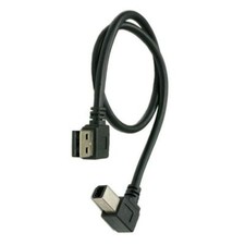 Right Angled USB 2.0 A Male - B angled Male Printer scanner 90 degree cable