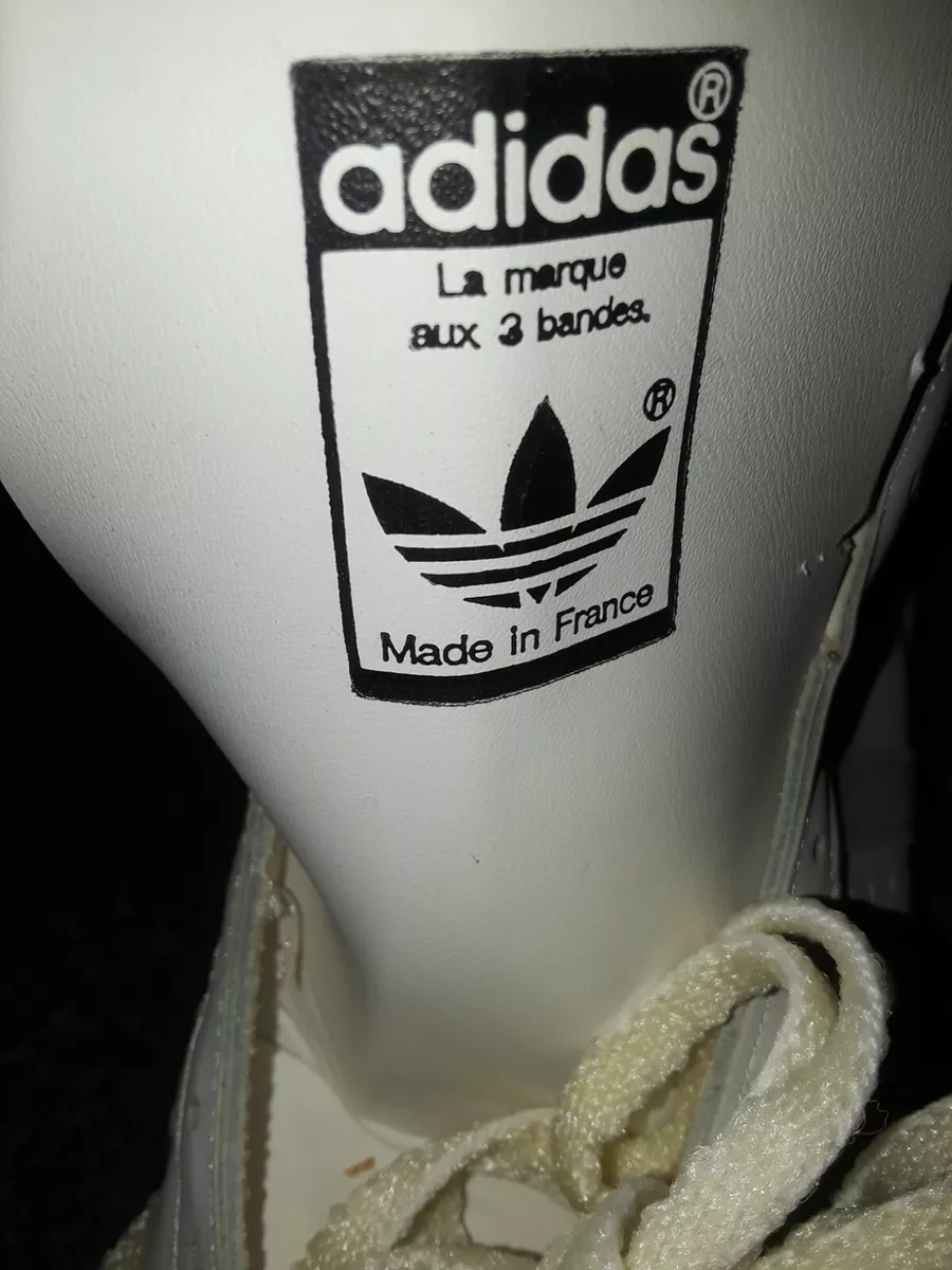 VTG ADIDAS PROMODEL ..MADE IN FRANCE...9.5UK..IN EXCELLENT MINT COND