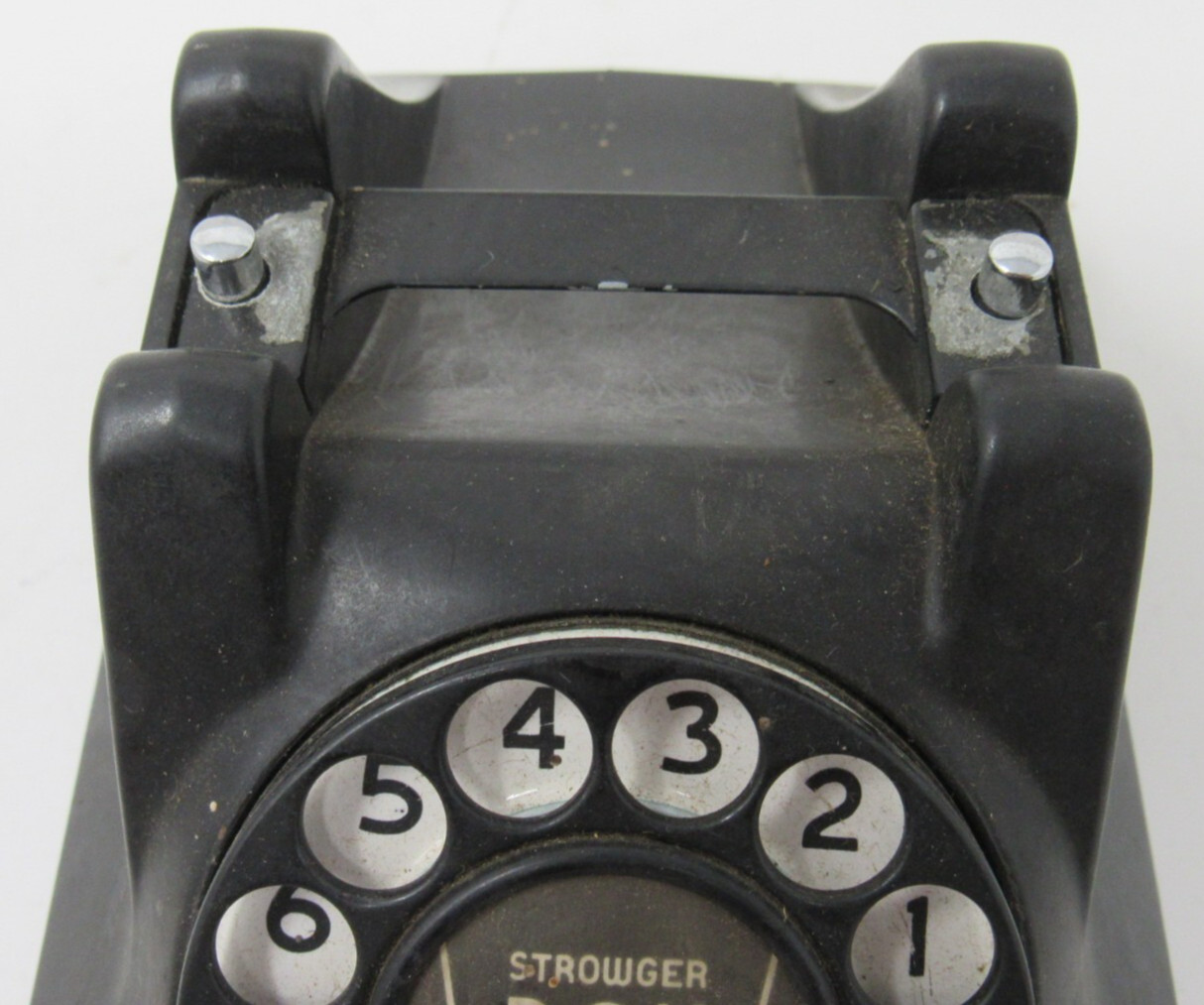 Vintage Strowger Pax Monophone Automatic Electric Bakelite Rotatory Telephone