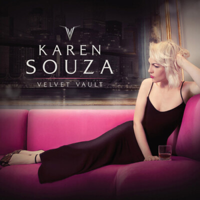 Karen Souza - Velvet Vault - Transparent Vinyl [New Vinyl LP] Clear Vinyl, Gatef