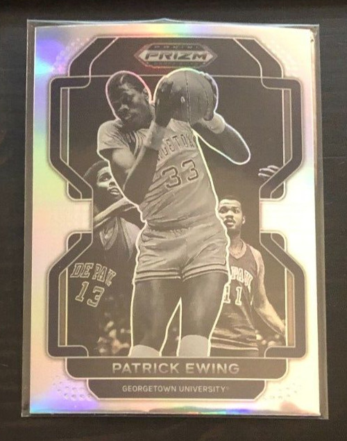 2022 Prizm Draft Picks PATRICK EWING #38 Silver Prizm Georgetown
