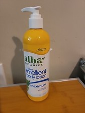Alba Botanica Very Emollient Body Lotion-Maximum 24HR Moisture-12oz Each